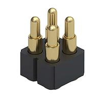 Mill-Max 820-22-004-30-001101 Spring-Loaded 811 Spring-Loaded Pogo Pin Header Strip 4-Position