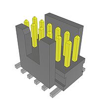 Samtec FTSH-106-01-F-DV-K Pin Strip High Reliability Header Strips, .050" pitch