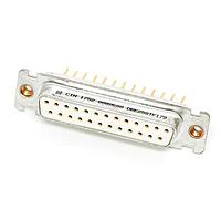 Cinch DBE25STF179 Receptacle DSUB 25 F WW .375" CLIN G TI