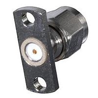 Johnson / Cinch Connectivity Solutions 142-1801-616 Connectors SMA 2 HOLE FLANGE PLG W/EMI GASKET NCK