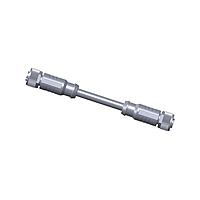 Amphenol LTW MSAS05FL-SASFL-SJ007 Sensor Cables / Actuator Cables M12 Circular Metric Connector, A Code, Metal, 4A, 05 pins, Female Connector, Female Contact, Straight-to-Straight, Screw Thread, Overmolded Double Ended, Length 7000mm, IP68 / IP69K