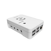 New Age Enclosures P1A-382613 Enclosures Raspberry Pi 4 Enclosure 3.8 x 2.6 x 1.3 inch - White