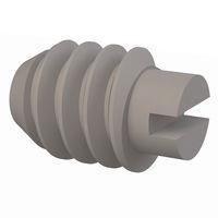 Essentra Components 010440S012 Set Screw Set Screw, Slotted Head, #4-40 Thread, 1/8 Lg