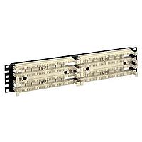 Panduit P110B100R2Y Racks & Rack Cabinets Two 100 Pair 110 Punchdown Bases Pre-Mou