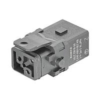 HARTING 09100022701 Inserts HAN 1A 2+PE FML SCRW INSRT W/SNAPIN LATCH