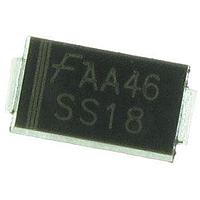Fairchild SS18 Schottky Diode 1a 80V Rectifier Schottky Barrier