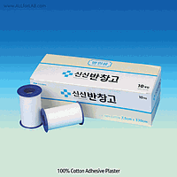 DaiHan H13.Plaster330 100% Cotton Adhesive Plaster, 7.5cm×330cm, 10 Roll