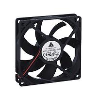 Delta Electronics, Inc. AFB0912LD-R00 Tubeaxial Tubeaxial Fan, 92x20mm, 12VDC, Ball Bearing, 3-Lead Wires, Locked Rotor Sensor