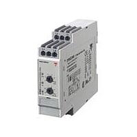 Carlo Gavazzi DPB02CM48 Protection Relays 3-Phase Star-Delta True RMS Monitoring Relay, Asymmetry, Sequence and Phase Loss, 1 SPDT Relay Output, IP20, DIN-rail mounting, Measuring Range 323 to 550Vac, 22.5x83,5x99.5mm housing
