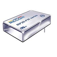 RECOM Power RP20-483.3SFW-HC Isolated 20W DC/DC 1.6kV REG 4:1 18-75Vin 3.3out
