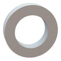 Essentra Components 17W01550 Flat Washer Flat Washer, .094 ID, .150 OD, .035 Thick