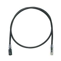 Panduit UTPKSP2MBL Cat 6 Keyed Copper Patch Cord, Cat 6, Black UT