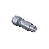 Amphenol LTW AD-02BFMB-QL8AP0 Standard Circular Connector X-Lok, Mini Size, Plastic, 5A, 02 pins, Female Connector, Male Contact, Straight, Push Lock, Screw-in, Field Installable, F4.0 - F8.0mm, IP68