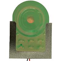 Mallory Sonalert PS-733WDG-SQ Indicators 5-15DC 95DB 2.5-4.5HZ FS 32X46X16 GREEN
