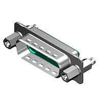 Molex / FCT 173107-1015 D-Sub Backshells FCT ML STR PLG 3W3 W/SNAPIN