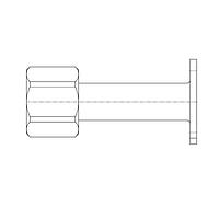 Kings 52-939-3100-01 RF Adapters - Between Series N PLUG TO SMP JACK ADAPTER