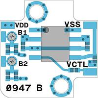 Quantic X-Microwave XM-B2N6-0404D-SP Bias Controller Bias Controller, MADR-007097-000100 [PCB: 947]for Pin Diode Switch MA4AGSW1ASpring Pins