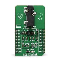 Mikroe MIKROE-4061 Biometrics, ECG Sensor ECG 6 Click