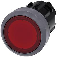 SIEMENS A6X30140416 Flat Button INDICATOR LIGHT. RED