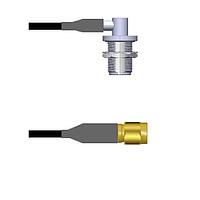 Amphenol Custom Cable Q-1S0690008108i RF Cable Assemblies N-RJB/SMA-SP RG58 108I