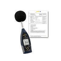PCE 428-ICA Condition Monitoring Sound Level Meter (25-136 db (A); ISO Calibration Cert.)
