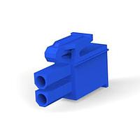 AMP Connectors - TE Connectivity 1-172336-6 Plug Housings PLUG 2P MINI BLU