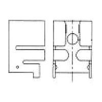 Wakefield Thermal 234-75AB Component Self-Locking Heat Sink, TO220, 14.5x12.7x20mm, Vertical/Horizontal, No Tab