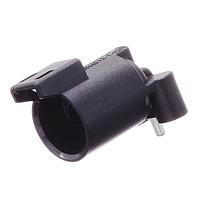 Amphenol SINE Systems ATFHD13-1-12P-BM13 Receptacles 1 Position, Right Angle Board Mount Receptacle, Pin, Screw Boss, Tin Plated Size 12 Contact