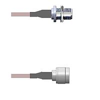 Amphenol Custom Cable Q-2502J000H010i RF Cable Assemblies N-SJB/N-SP G142 10I