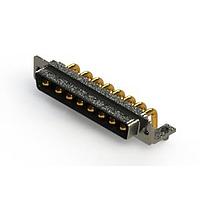 EDAC 629-8W8-240-2NB Mixed Contact D-Sub Connectors Right-angle Power Combo D-Sub Connector