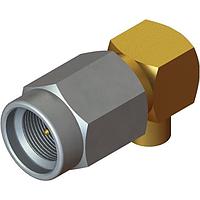 Amphenol SV Microwave SF2712-6001 Cable Connectors SSMA R/A CUBED PLUG TO .085 S.R CABLE