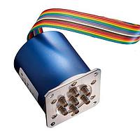 Radiall R573V33600 Coaxial Switches SP6T Ramses 1.85mm 67GHz Latching Indicators 28Vdc Pins Terminals