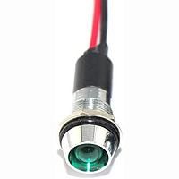 Mallory Sonalert FL1M-12CW-1-G110V Indicators LED GRN 12MM NUT 110VAC/DC