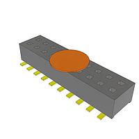 Samtec CLP-110-02-G-D-K-TR Socket Low Profile Dual-Wipe Socket
