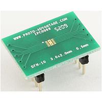 Chip Quik IPC0066 Sockets & Adapters DFN-10 to DIP-14 SMT Adapter