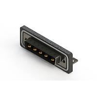 EDAC 629W5W5-140-2NC Mixed Contact D-Sub Connectors Right-angle Waterproof Power Combo D-Sub Connector