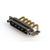 EDAC 629-5W5-650-2TD Mixed Contact D-Sub Connectors Right-angle Power Combo D-Sub Connector