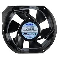 Qualtek Electronics FDA2-17238NBHT4F Axial AC FAN 172x38mm Ball 115VAC TERM