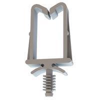Essentra Components 22MWHA127190 Wire Saddle Wire Saddle, Fir Tree Mount, .500x.748 Inside