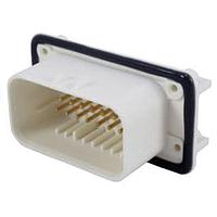 AMP Connectors - TE Connectivity 1-776087-2 Headers HDR 23P R/A AU NAT