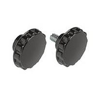 Davies Molding 3009-K Clamping Knob Round Fluted Knobs