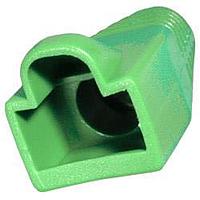 AIM-Cambridge / Cinch Connectivity Solutions 32-2900GN Boot RJ45 Modular Plug Round Boot  Green (50 pc bag)
