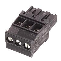 PHOENIX CONTACT 1760491 Plugs 3 Pos 5mm pitch Plug 24-12 AWG Screw