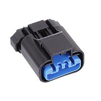 Aptiv 13723691 Automotive Connectors 4 way Female APEX 2.8 Sealed Black CONN w/o CPA