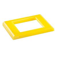 NKK Switches AT207E Bezel YELLOW BEZEL FOR EB AND MB24 SERIES