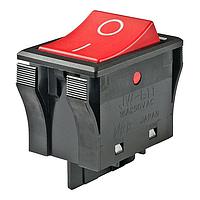 NKK Switches JWL11RC2A Rocker Switches 16A SPST ON OFF RED
