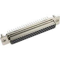 HARTING 09564517512 High Density D-Sub Connectors 62P FEMALE STRT PCB 4-40 UNC PL3 PLATING