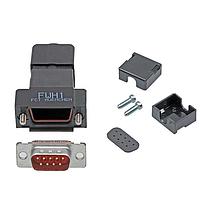 Molex / FCT 173114-0384 Standard EMI Backshell FCT Backshell CONN Kit BLK PLSTC Backshell  D-Sub CONN 9 CKT