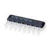 AMP Connectors - TE Connectivity SIL09E102J Networks SIL 9PIN 8RES 1K0 5%