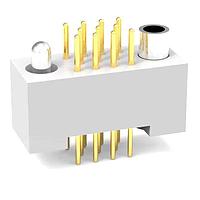 AirBorn RM332-059-122-7200 Rectangular MIL Spec Connectors 3 Row Straight PTH PCB Connector without Mounting Ears (PLUG)